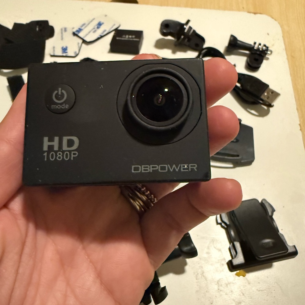 Black HD 1080P Action Camera